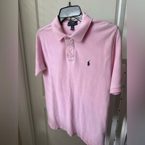 Polo Ralph Lauren Pink Polo Shirt L (14/16)